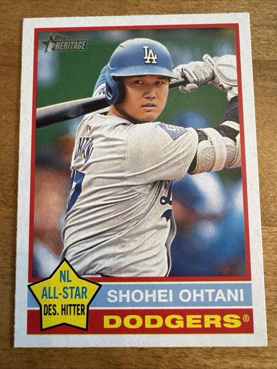 2025 Topps Heritage #148 SHOHEI OHTANI NL ALL STAR DODGERS MVP