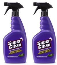 Water-Based Cleaner Degreaser 32oz Trigger Spray Bottle - 2 Pack, Heavy Duty