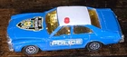 Vintage Corgi Buick Regal Metropolis Police Car Blue Made In Great Britain