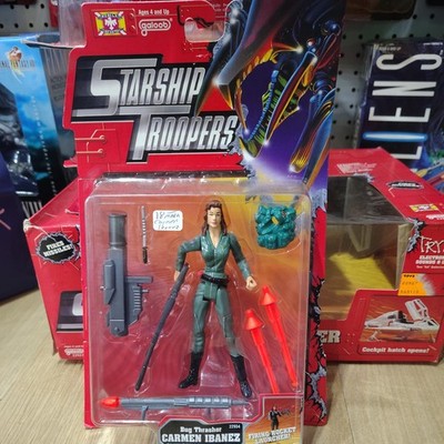 Carmen Ibane 1997 Galoob Starship Troopers Bug Thrasher Vintage Action Figure 
