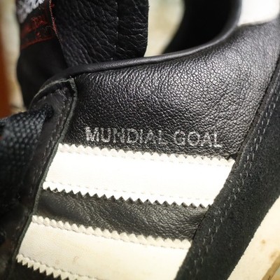 Adidas Men's Mundial Goal Soccer Shoes Size 8.5 Leather Indoor