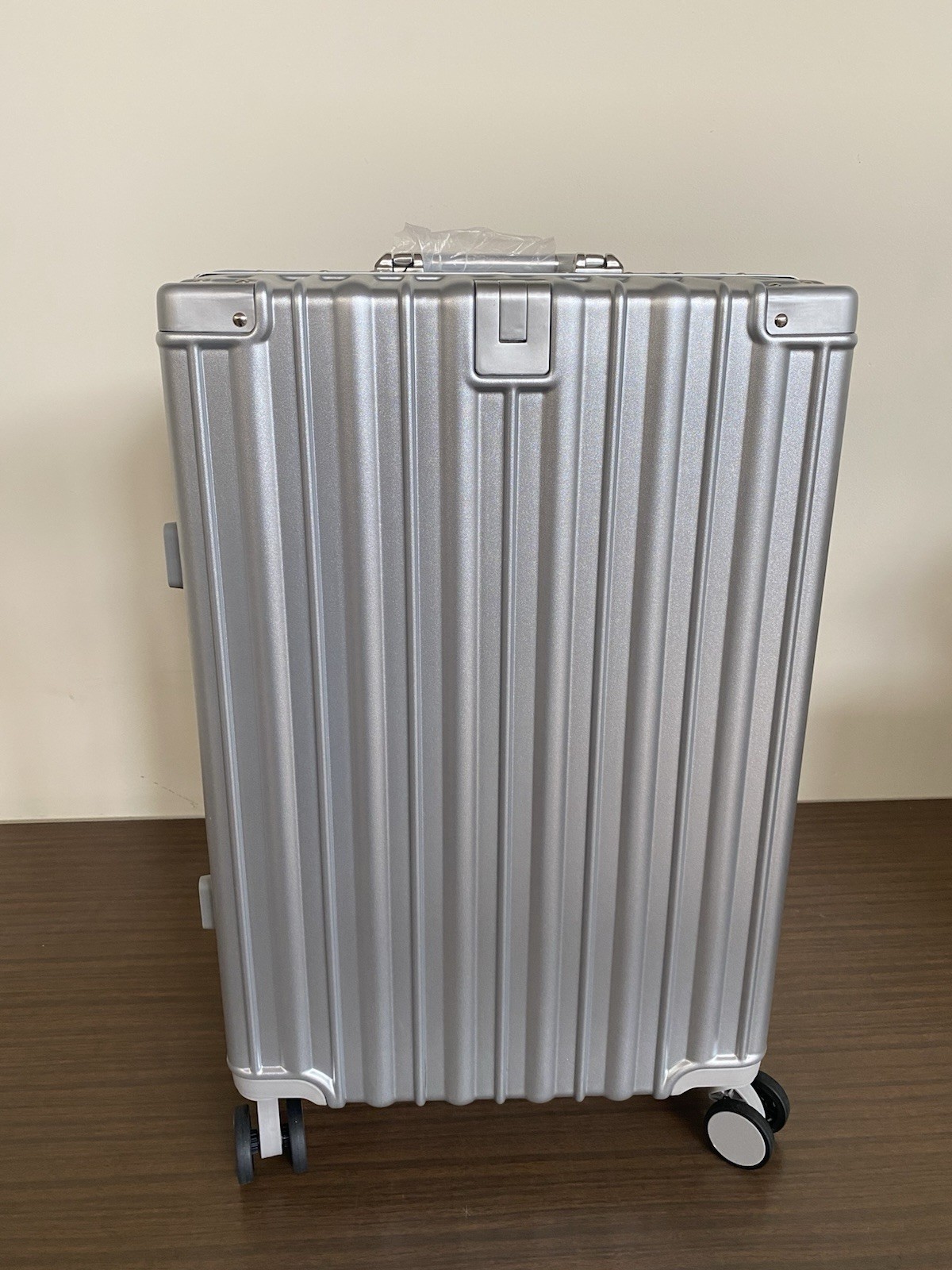 With Aluminum Frame,pc Hard Shell Suitcase New