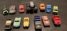 Mixed Lot Of Micro Cars Machines - 13 Vehicles