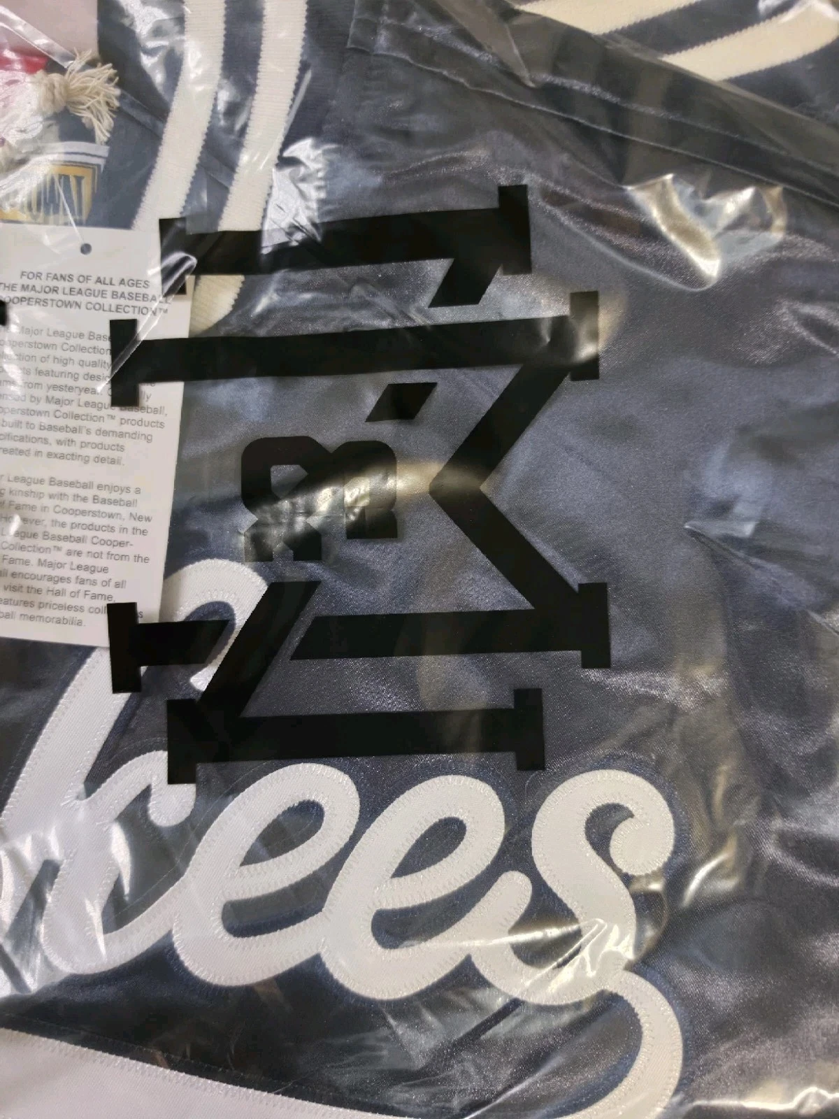 NEW YORK YANKEES MITCHELL & NESS 2000 SUBWAY SERIES JACKET SIZE XLARGE NEW TAGS! image 12