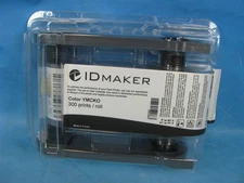 IDViLLE IDmaker YMCKO P/N: 46556 Work Badge Maker RIBBON Cartridge 300 PRINTS