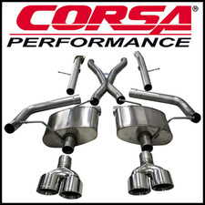 Corsa Xtreme 2.75" Cat-Back Exhaust Kit fits 18-21 Jeep Grand Cherokee Trackhawk