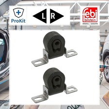 2x ORIGINAL® Febi Bilstein Halter, Abgasanlage für VW PASSAT B3/B4 Variant