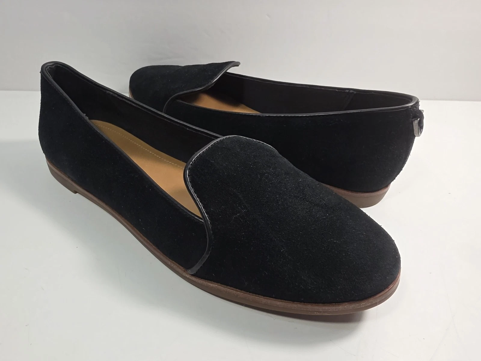 Mocassini bassi UGG donna Bonnie neri scamosciati punta chiusa 1099863 taglia 6