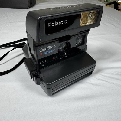 Vintage Polaroid one step close up 636 instant film camera  600 type W/ Bag