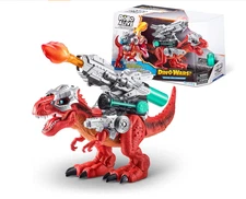 Robo Alive Dino Wars Mega-Rex Realistic Walking Battle Dinosaur w/ Armor