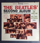 1964 THE BEATLES VINYL SECOND ALBUM 1976 CAPITOL ST-2080 WINCHESTER PRESS EXC