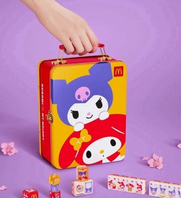 2026 New Kuromi X Melody McDonald's Crystal Portable Mini Mahjong