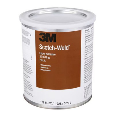 3M Scotch-Weld Epoxy Adhesive 2216, Gray, Part B/A, 1.66 Gallon