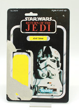 Star Wars 1983 Kenner AT-AT Driver 65-Back Cardback Vintage Original