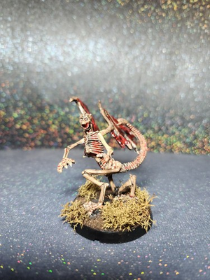 #ad Hand Painted Reaper Bones Bone Devil Miniature $25.00