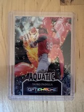 2025 Leaf Optichrome Yairo Padilla Aquatic Baseball Card 1/1