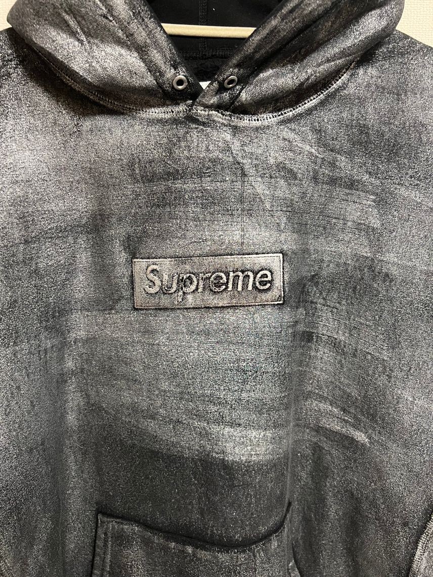 Supreme X Mm6 Maison Margiela Foil Box Logo Hooded Supreme X Mm6 Maison Margiela Foil Box Logo Hooded
