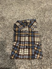 NOS Vtg 80s Jc Penny Flannel Shirts L
