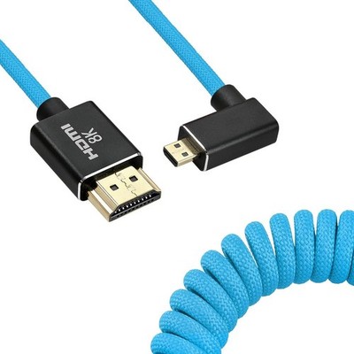 12''/18'' HDMI Cable for Atomos Ninja-V Canon R5C R5 R6 with Micro HDMI HDMI Plugs