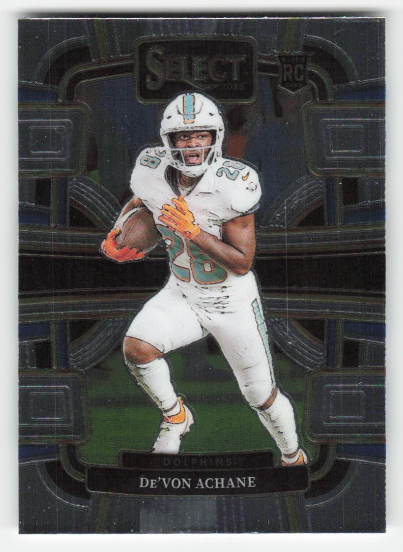 De'Von Achane 2023 Panini Select RC #63