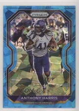 2020 Panini Prizm Blue Ice Prizm 24/99 Anthony Harris #219 02u3