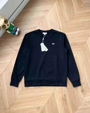 Brand New Men  s Pure Cotton LACOSTE Minimalism Sweater Size M-2XL