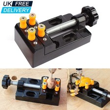 Mini Flat Clamp Table Jaw Bench Drill Press Vice Opening Parallel Vise Tool Kit