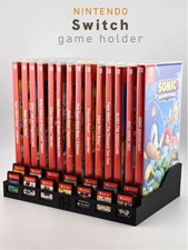 NEW Nintendo Switch Game Cartridge Display Holder Stand Storage Rack 14 Slots