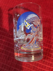 Walt Disney World  Remember the Magic  25th Anniversary Mickey Mouse Glass