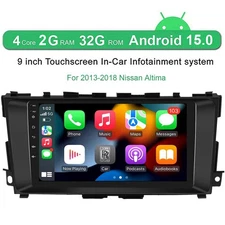 For 2013-2018 Nissan Altima Carplay Car Stereo Radio Android 15 GPS Navi 2+32GB