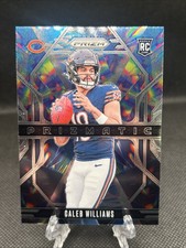 2024 Panini Prizm Caleb Williams Prizmatic Base Rookie Card RC Chicago Bears