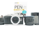 Olympus Pen Lite E-PL7 16.0MP Silver 14-42 Lens 8334 shots [Exc+++] #Z6236A