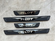 For Honda Pilot Sport Accessories Cover Car Door Sill Scuff Plate Protector Trim
