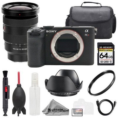 Sony a7CR + Sony FE 16-35mm f/2.8 GM Lens +64GB + Bag+ UV Filter- Basic Kit