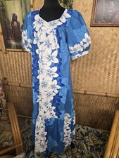 Vintage Royal Creations Hawaiian Muu muu Aloha Dress W1174