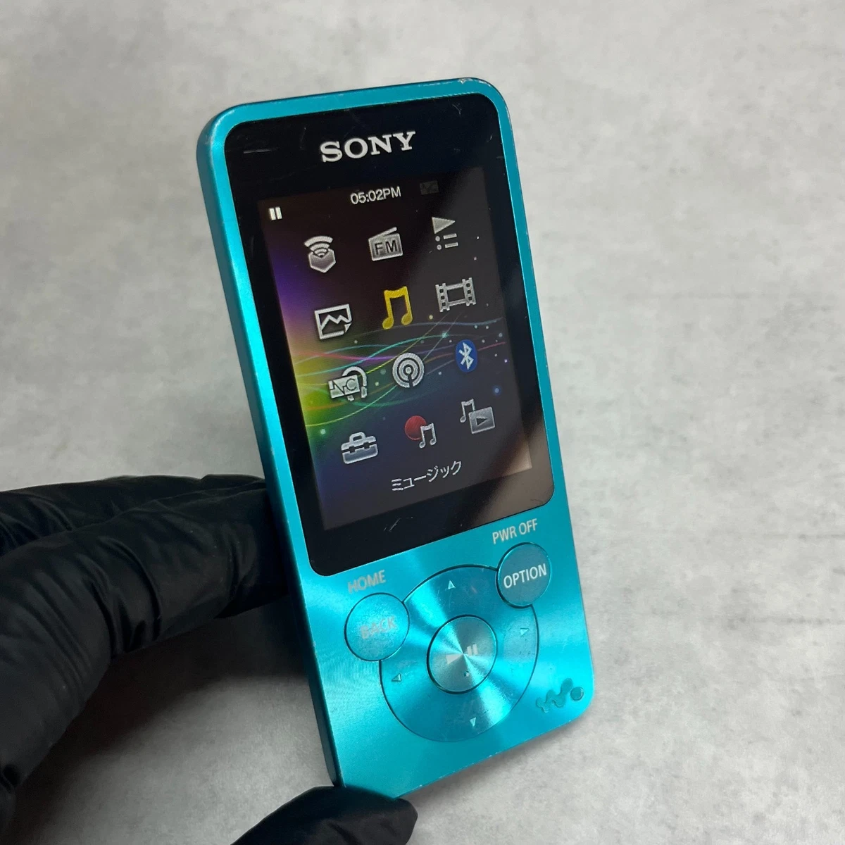 Lecteur multimédia numérique Walkman 16 Go SONY NW-S15 bleu clair...