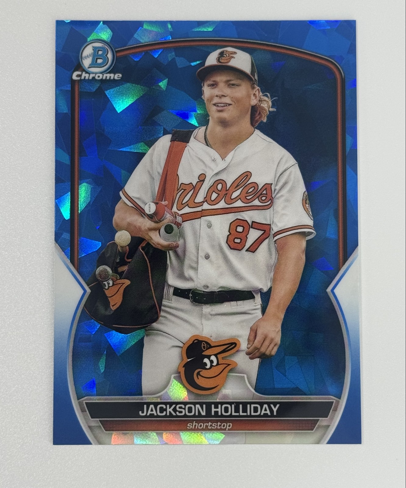 2023 Bowman Chrome Sapphire Edition - Prospects Image Variation Jackson Holliday
