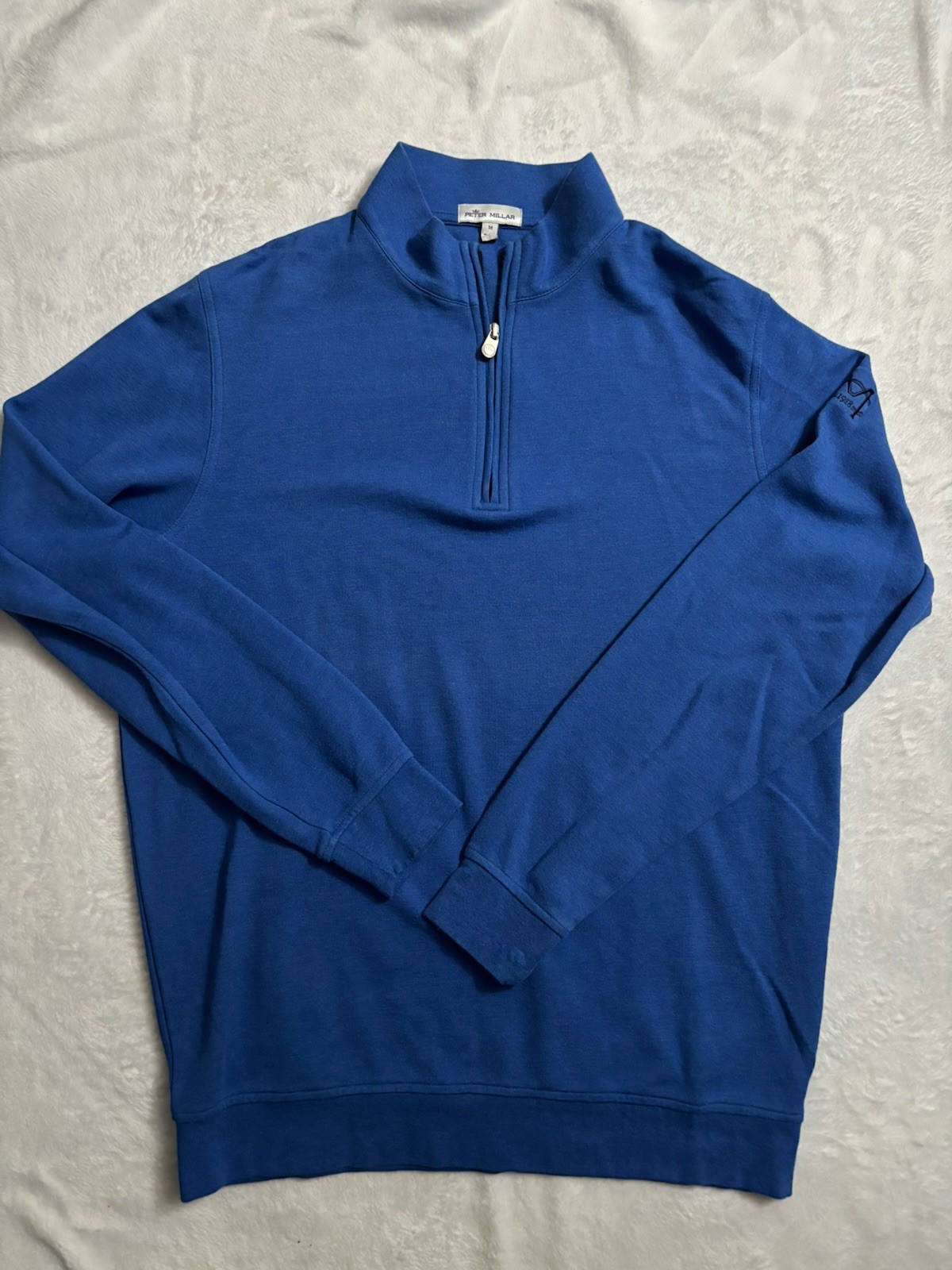 Blue Peter Millar Pullover Quarter zip sweater si… - image 6