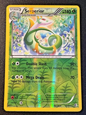 Serperior 13/149 B&W Boundaries Crossed Pokemon Card Reverse Holo Foil Rare LP