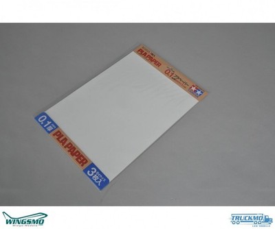 Tamiya Kst-Platte 0,1mm (3) weiß 257x364mm 300070208