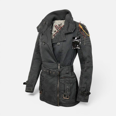 Khujo women's between-seasons jacket model: Frisco black S