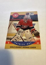 1990-91 Pro Set - Patrick Roy #399 - Canadiens