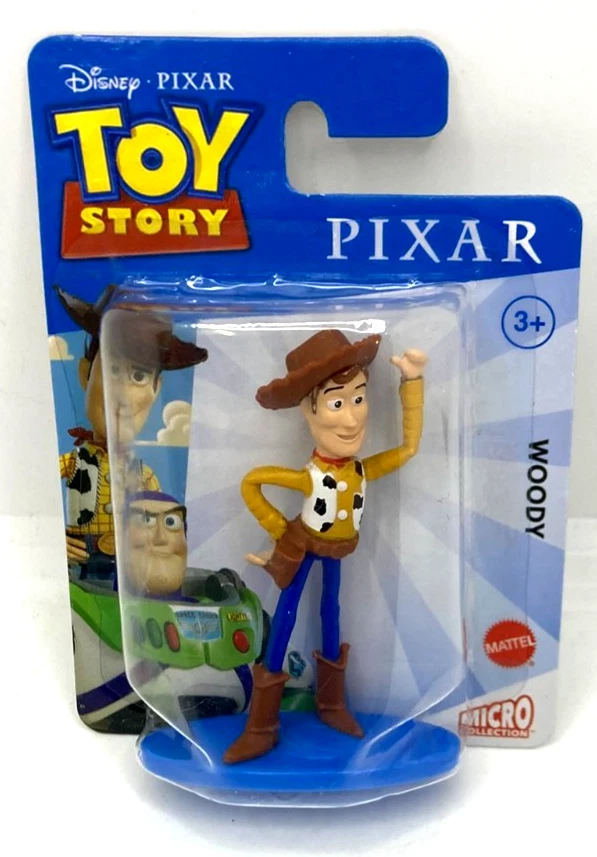 43930 MATTEL / MICRO COLLECTION / DISNEY PIXAR / TOY STORY WOODY 7 CMS - Photo 1/1