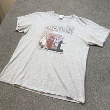 Gildan Grand Canyon Skywalk Arizona Graphic T-shirt Mens Large Gray Short Sleeve