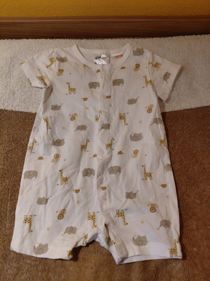 Schlafanzug Baby Größe 74 Sommer - Bild 1 von 4