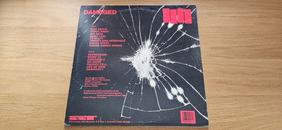 Black Flag - Damaged (SST Records) LP, Album, RE, Red Vinyl