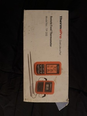 ThermoPro Remote Digital Instant Read Meat Thermometer TP-20S Orange
