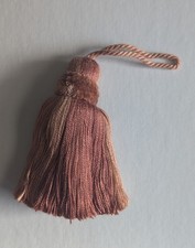 Tassels with Chenille Wrap 16cm total For decorative trimmings For Cushions
