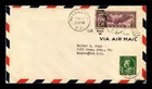 Dr Jim Stamps Scott C12 5c Air Mail Winged Globe First Day Cover Air Mail