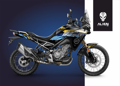 CFMOTO 450 MT 2024-2026 Grafik Kit Sticker DE Design 15